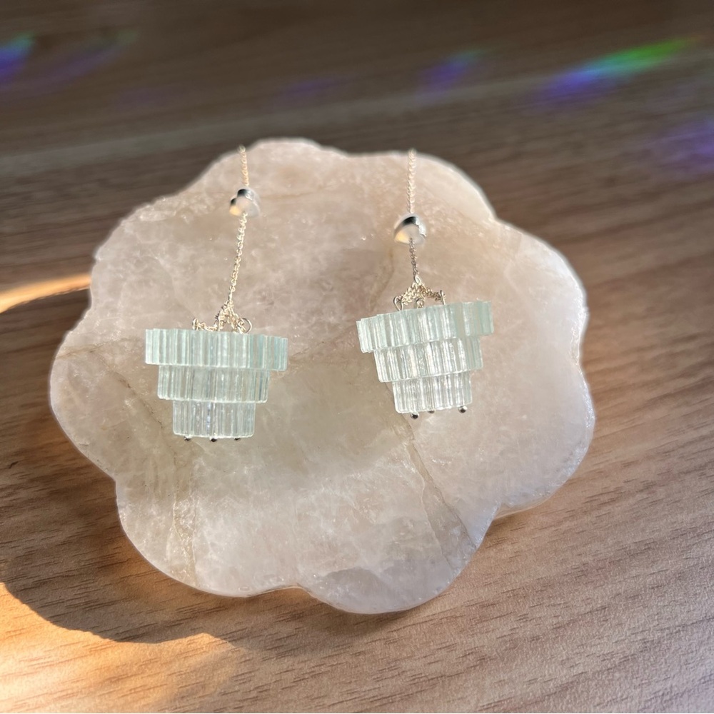 Lassoed Moon- Ballroom Beauty Chandelearrings